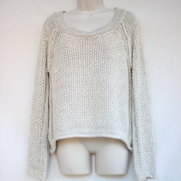 Free People Crochet Oversize Sweater - Picture 2 of 5